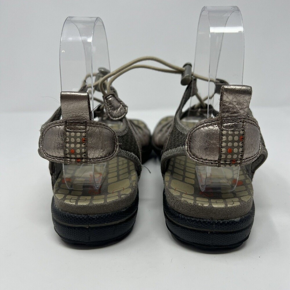 ECCO Jab Toglle Metallic Rose Gold Sling Back Sandals Women’s EU 38 US 7 - 7.5 - Picture 4 of 6